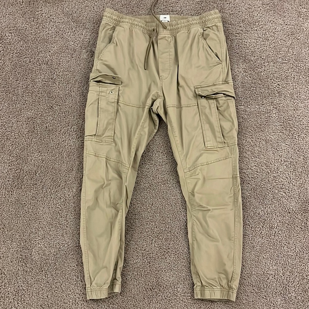 Men’s L Cargo Joggers H&M